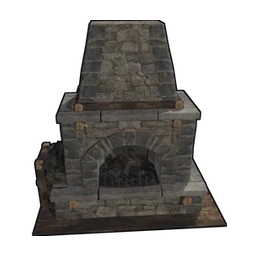 Chimenea de piedra