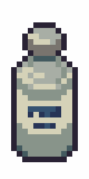 Bottle of Basic Solution